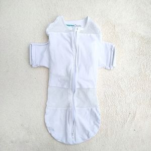 Happiest Baby Snoo Sleep Sack Swaddle small white ivory